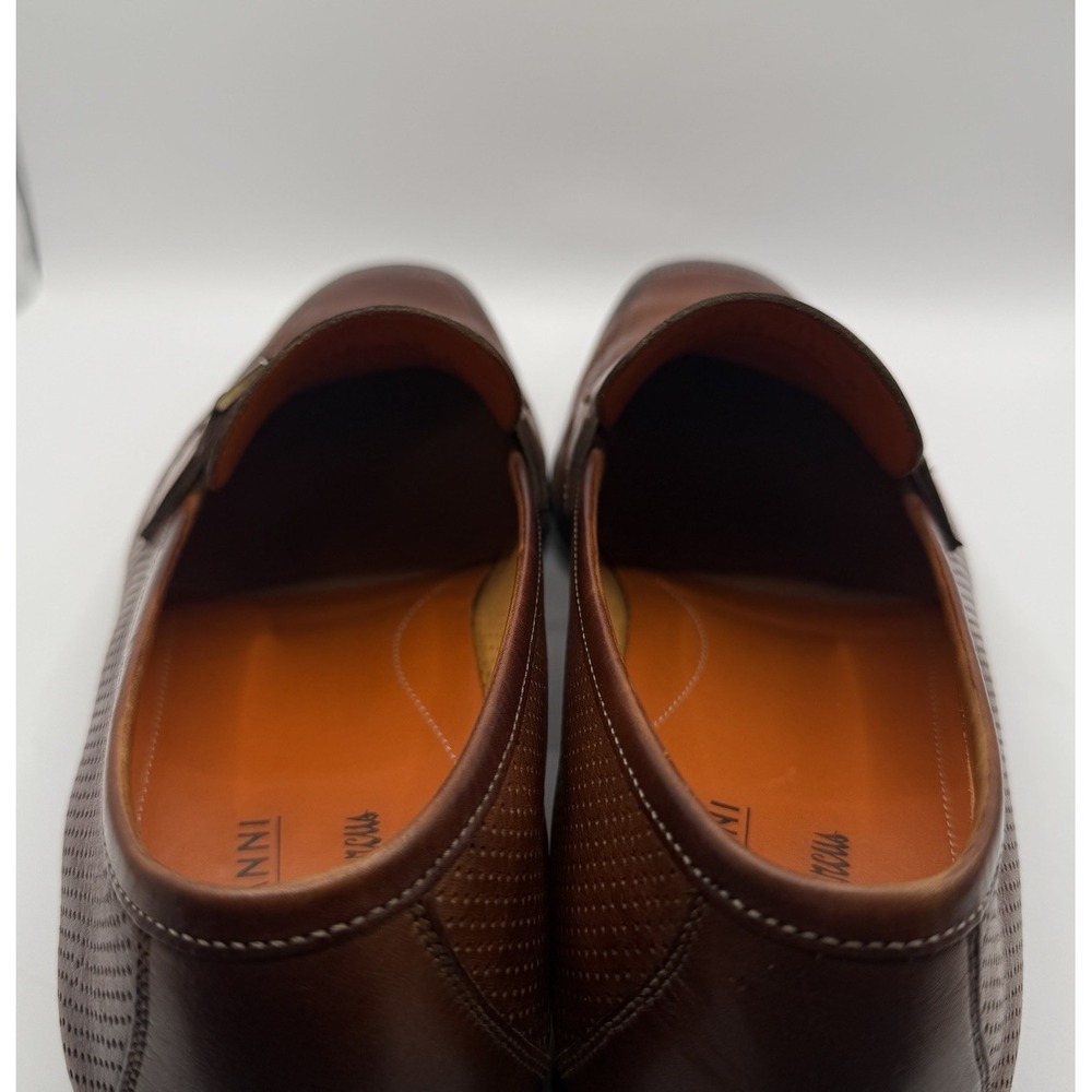 Magnanni Cognac Salas Men's Dress Shoe Size 8.5 M Style 19232 EUC - Picture 7 of 12